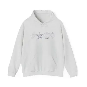 Seashell hoodie is so beautiful – put it on and you'll automatically chill