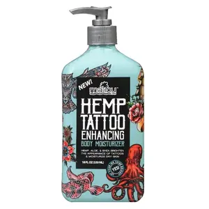 Malibu Tan Hemp Tattoo Enhancing Body Moisturizer, 18 fl. oz