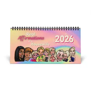 The Real Housewives Daily Affirmation Desk Calendar 2026 - A Year of Iconic Quotes