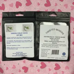 Green Chile chive dip mix