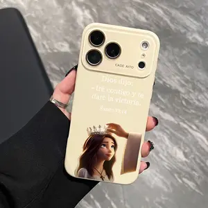 God Has A Plan For You Don't Give Up Slogan Phone Case Ultra Skin Friendly Touch All Inclusive Lens Compatible with iPhone 17 16 15 14 13 12