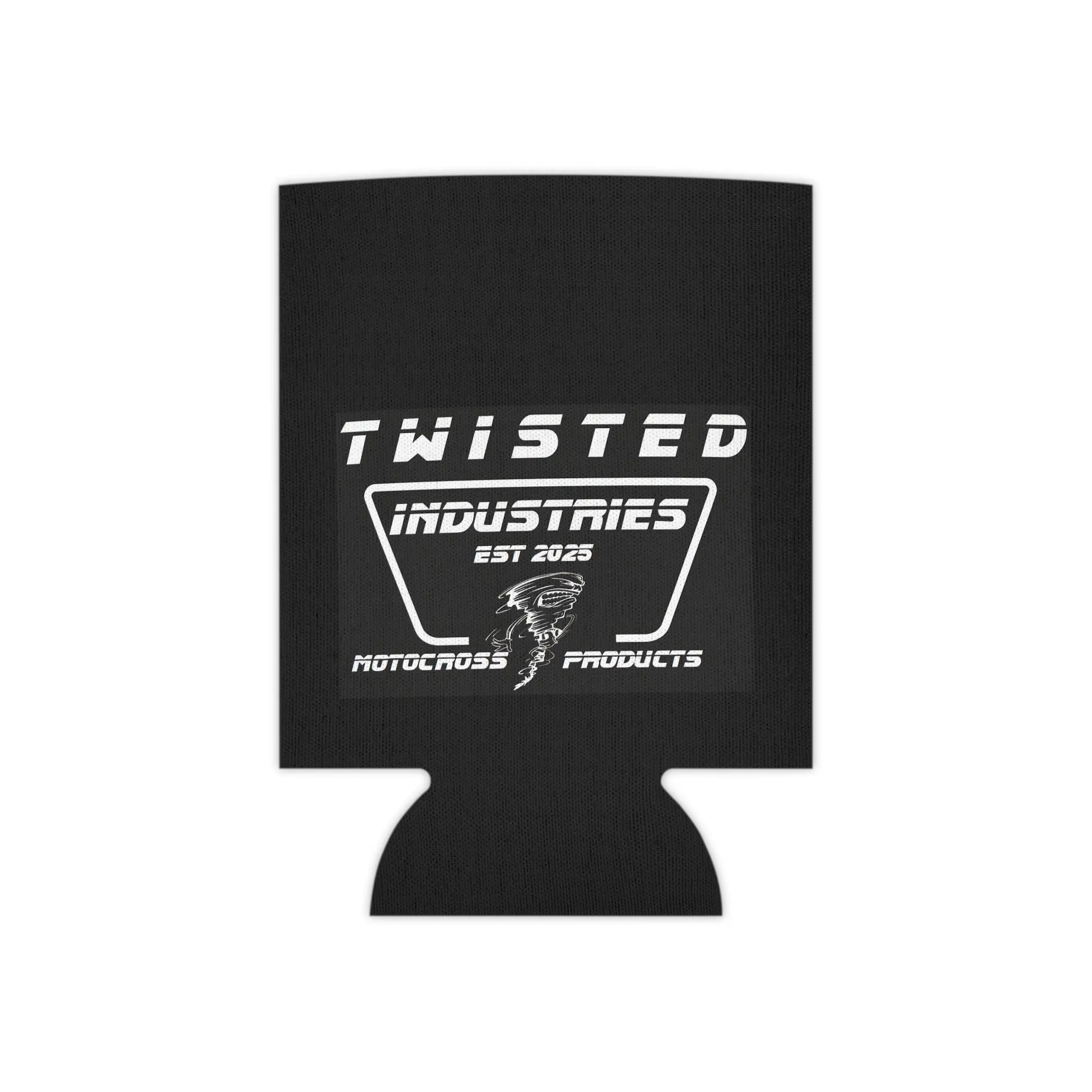Twisted Industries Can Cooler - Motocross Logo Beer  Koozie