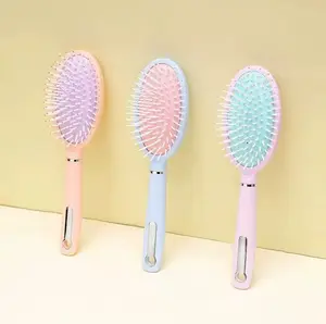 Home Portable Anti-Static Air Cushion Comb with Rounded Teeth for Hair Care & Scalp Massage - Essential Hair Stopper Catcher for Dry Wet Use