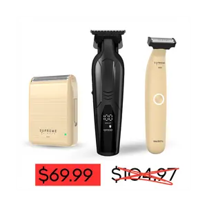 Supreme Trimmer Premium Electric Trimmer - Dad Bundle for Personal Grooming (Beauty & Personal Care Appliance)