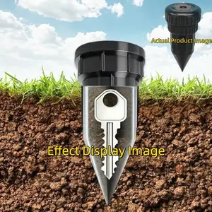 Garden Lawn Realistic Key Hider (Sprinkler Design) - Durable Waterproof Key Storage Box, Corrosion Resistant Underground Key Organizer, Secure Spare Key Holder for Yard Garden Accessories Outdoor