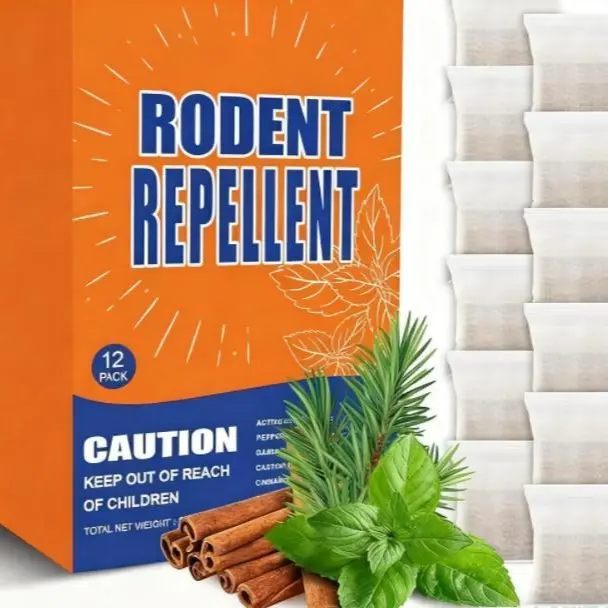 12pcs-Orange(Targeted Rodent Repellent-Customized)