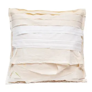 Upcycled Scrap Fabric Pillow - 16x16