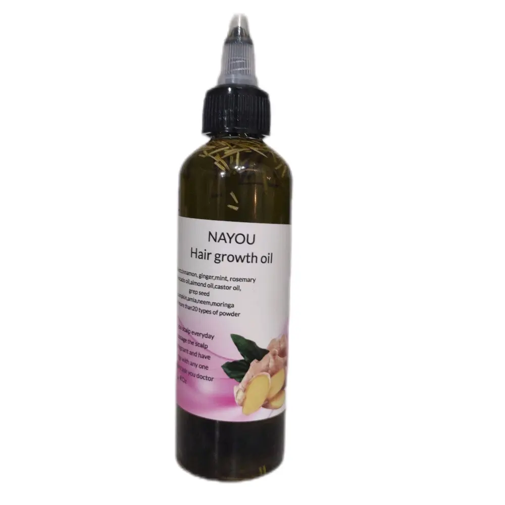 hair oil growth 4 oz nourish strengthens promote hair growth faster clean scalp  & prevent dandruff