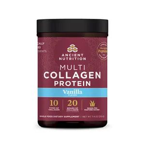 Multi Collagen Protein Powder Unflavored or Vanilla (20 Servings)
