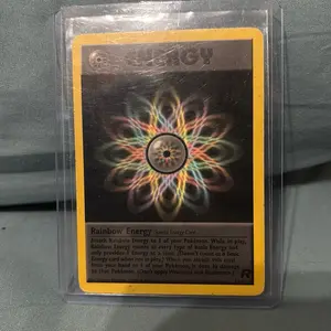 Rainbow Energy Pokémon card
