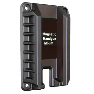 Magnetic Gun Holder Secure Holder Quick Draw Magnetic Handgun Holster Hidden Car Mount Adjustable Magnetic Car Gun Case for Various Scenarios