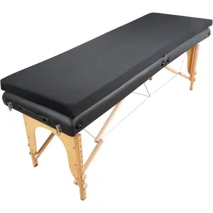 Lash Bed  Topper for Massage, 73x29x2 Inch Black Memory  Mattress With Removable Cover, Non-Slip Elastic Bands (Bed Not Included), for Beauty