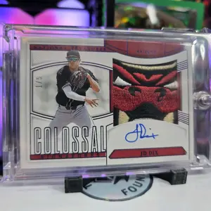 National Treasures JD Dix Patch Auto /5 NASTY PATCH!!