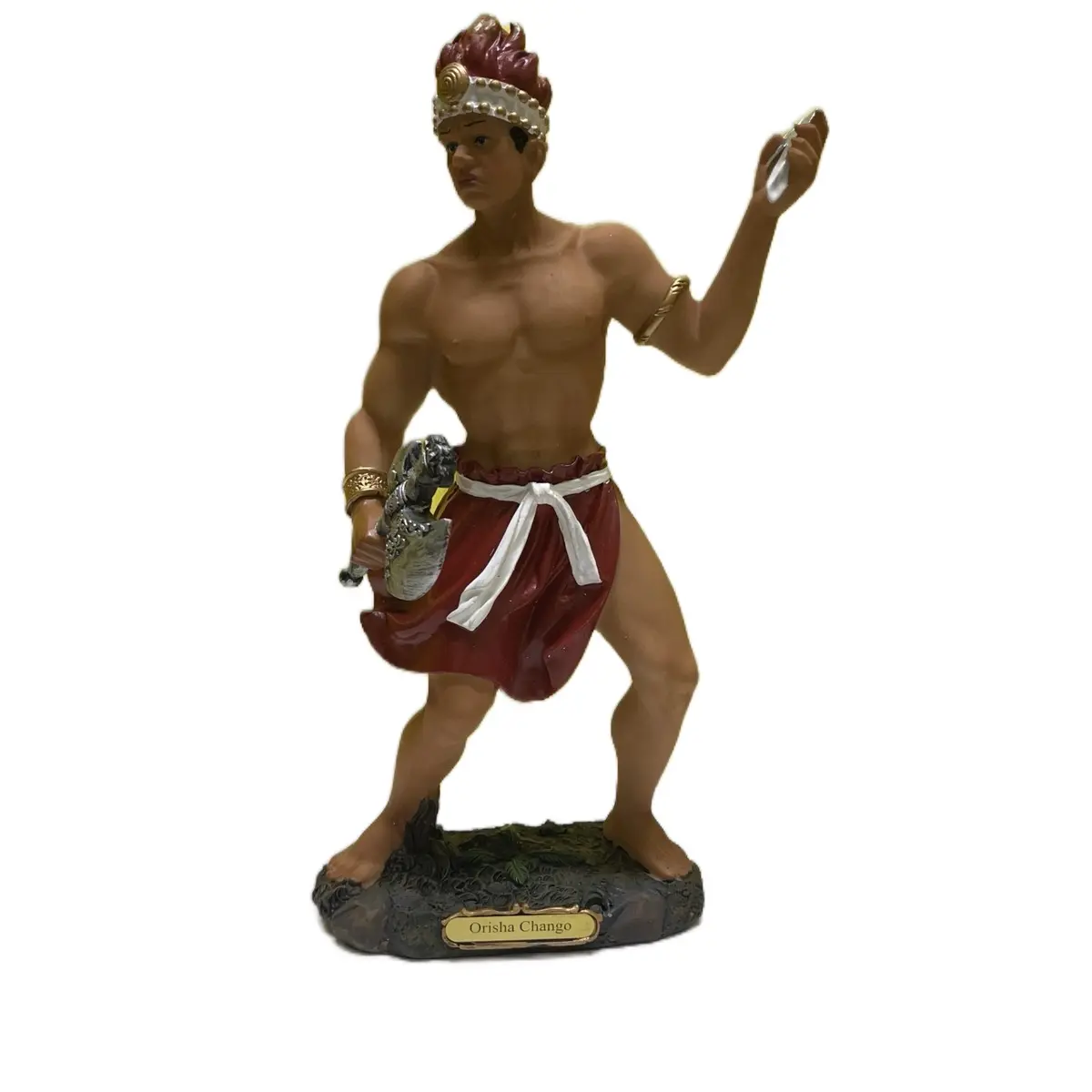 Chango Macho Orisha 12.5 inches