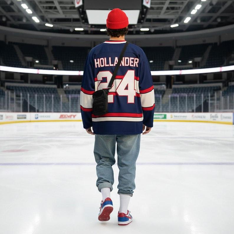 Rozanov Hollander Hockey Jersey, Buy 1 Get 1 Patch Random Free, Heated Rivalry Merch Ilya Rozanov Shane Hollander, Hockey Lover Gift