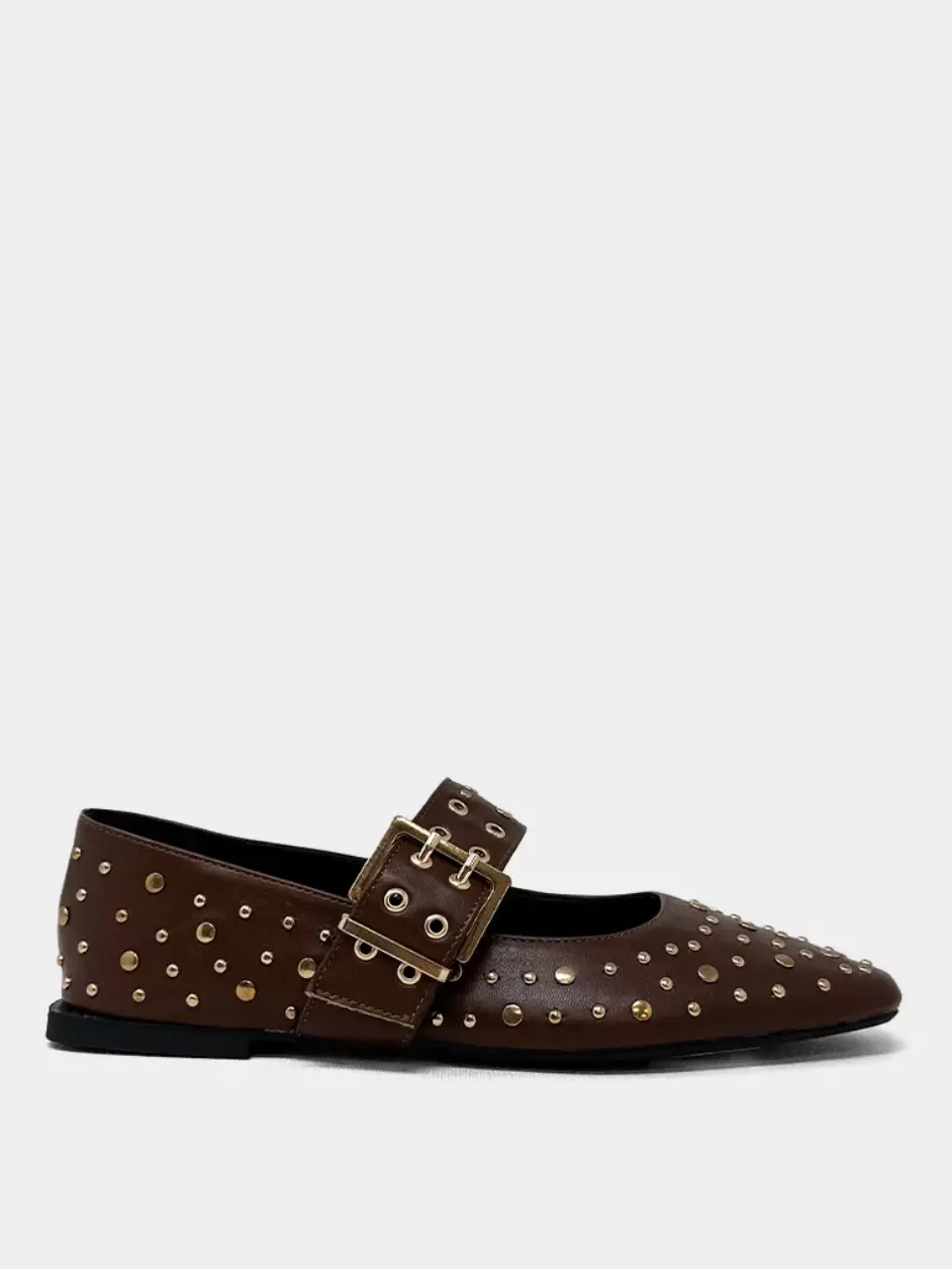 Shushop Avril Flat Brown