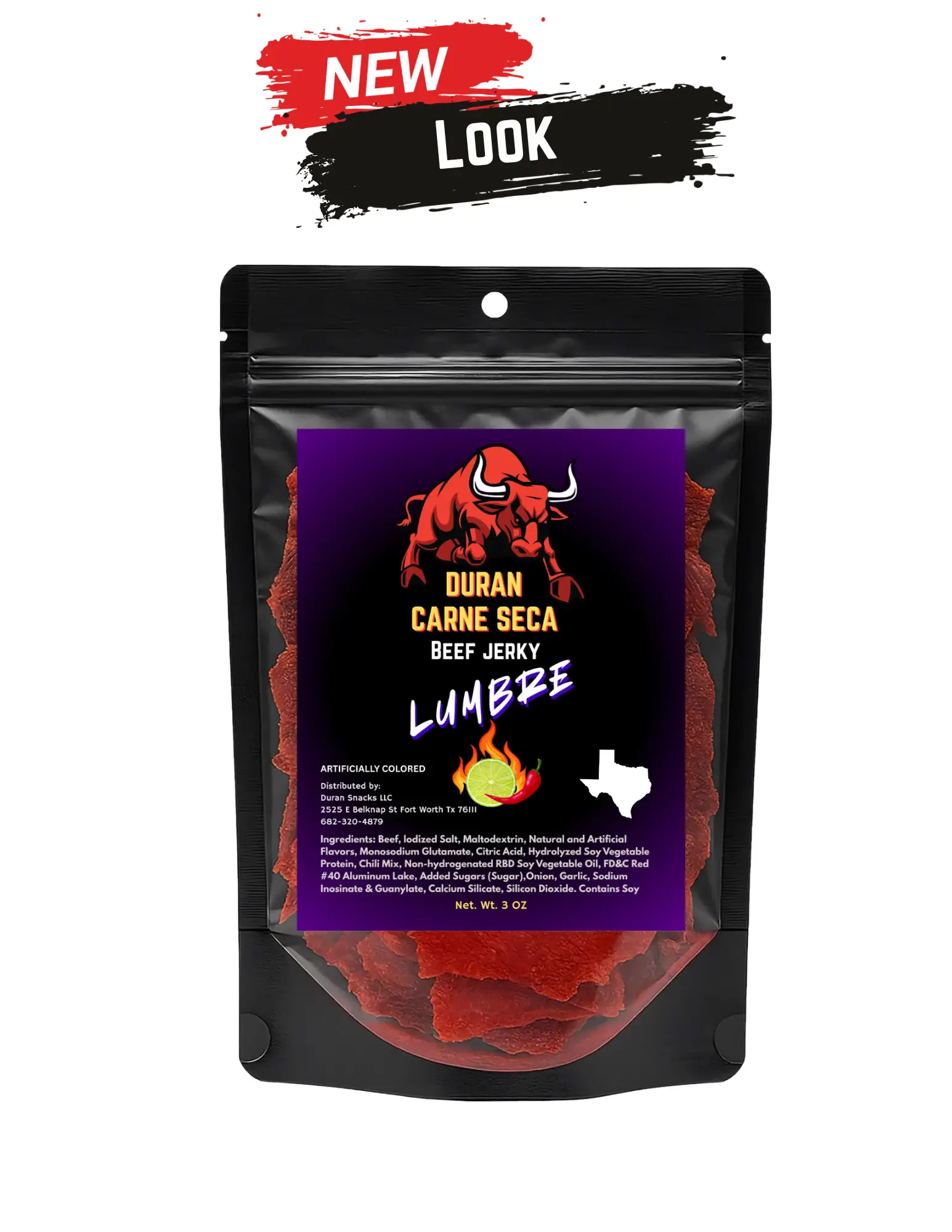 Carne Seca Lumbre (Spicy)