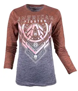 AMERICAN FIGHTER Women's Long Sleeve T-Shirt KENDLETON Tee MMA