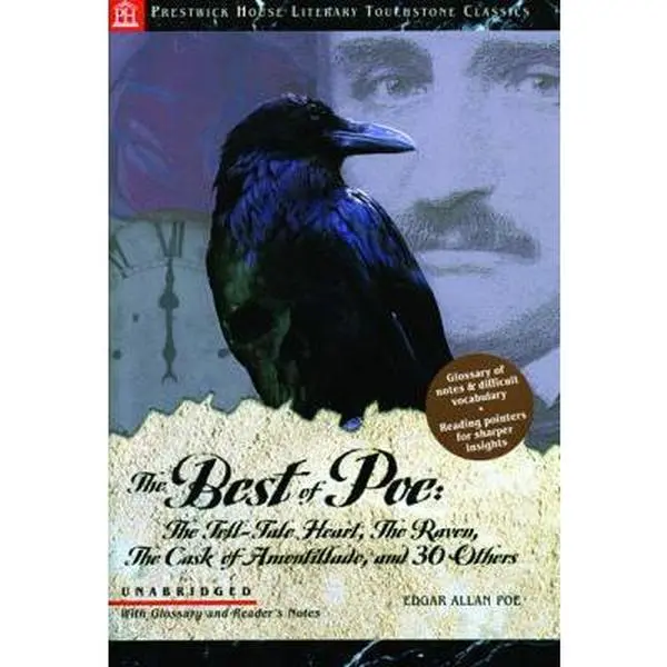 USED-The Best of Poe: The Tell-Tale Heart, The Raven, The Cask of Amontillado, and 30 Others by Edgar Allan Poe (Paperback)