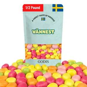 Maoam Kastanjer fruit Candy - 1/2 Pounds - German Sour Fizzy Fruit - European - Maoam- Snack Bonbon outdoorfun
