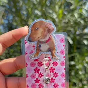 Meme Dog Badge Reel, Funny Meme Badge Reel, Nurse Badge Reel, Retractable Badge Reel, Student Nurse Gift, Coworker Gift, Cute badge