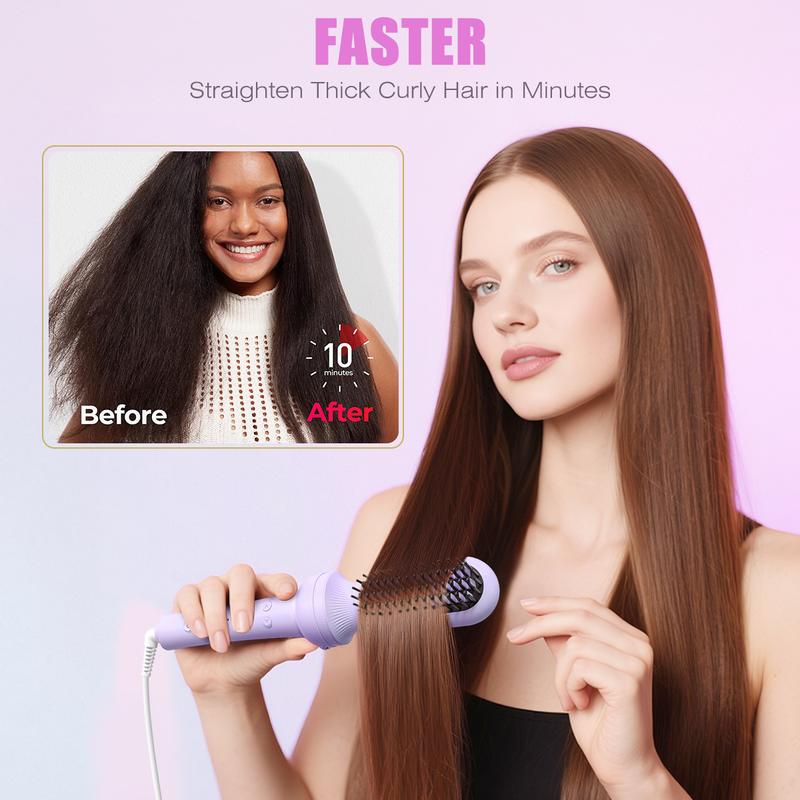 5 in 1 Curling Iron Hair,self curling iron - Beach Waves Curling Wand, Flat Iron Hair Straightener,Ionic Deep Waver Hair Curler Tool, Women Gifts,TikTokShopBlackFriday