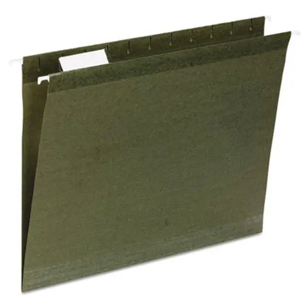 212 MAIN Reinforced Recycled Expandable Hanging Folder, .33 Cut, Letter Size, Standard Green, 25 per Box, Expandable Folders