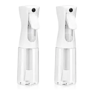 New Continuous Spray Bottle - Ultra Fine Mist Water Sprayer for Hair, Household Cleaning, Plants, Home Goods (2 pcs) Handheld Handheld Handheld Steamer Iron jar