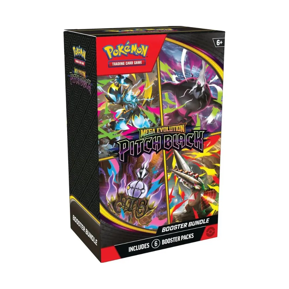 [SEALED] Pokemon TCG: Mega Evolution - Pitch Black Booster Bundle [ME05] 6 Packs Per Box