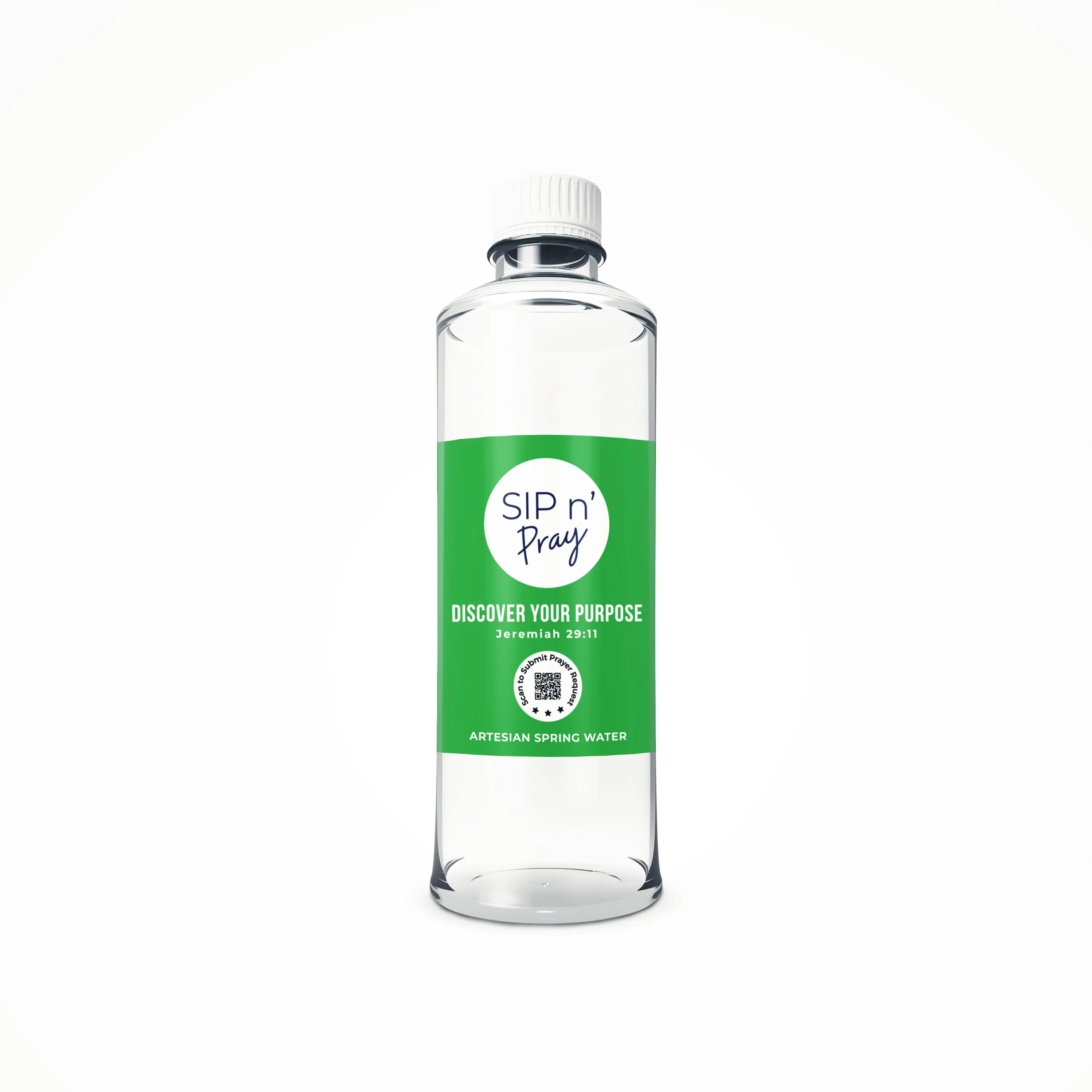 Sip n’ Pray Spring Water – “Discover Your Purpose”