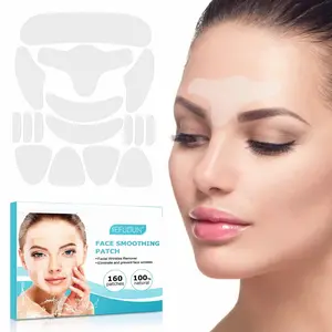 Facial Smoothing Patch, 160patches/box Facial Firming Care Tools, Suitable for All Skin Types, Natural, Skin Care Products