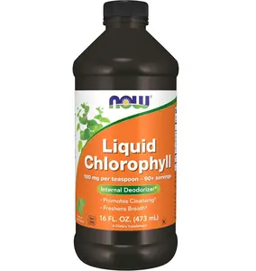 NOW Foods Supplements, Liquid Chlorophyll, Super Concentrated, Internal Deodorizer*,Boost Energy, Mint Flavor, 16-Ounce