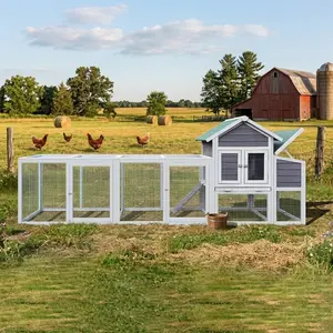 Must Have Fir Wood Chicken Coop Predator Proof Easy Clean Egg Box Large Safe Rabbit Hutch Trending Backyard Farming Pets Viral Finds