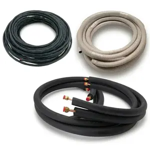 15 Ft Line Set + Ductless Mini Split Installation Kit for 24K & 30K & 36K BTU Systems