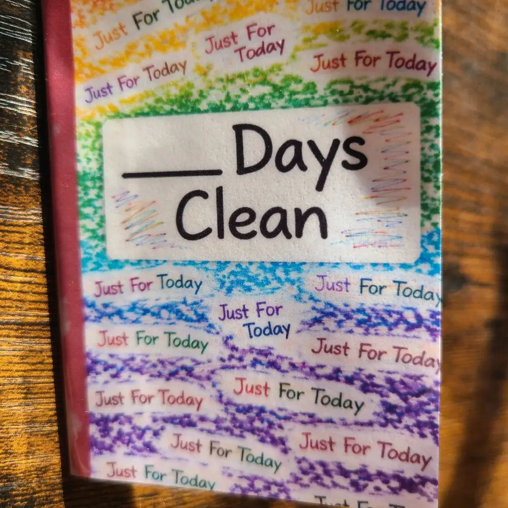 Recovery Card Keychain Celebratory Accessory for Sobriety Milestones or