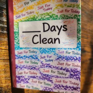 Recovery Card Keychain Celebratory Accessory for Sobriety Milestones or