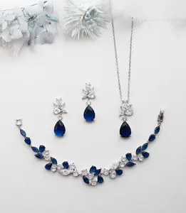 Natalia Sapphire Jewelry Set