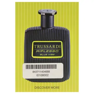 Blue Vibe Liquatouch Sample by Trussardi for Men - 1 Pc Sample