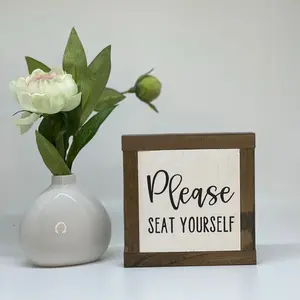 Please Seat Yourself, Bathroom decor , funny bathroom sign, kids bathroom sign, boys bathroom, girls bathroom, home decor, bathroom decor, Modern Sturdy Bedroom Wooden