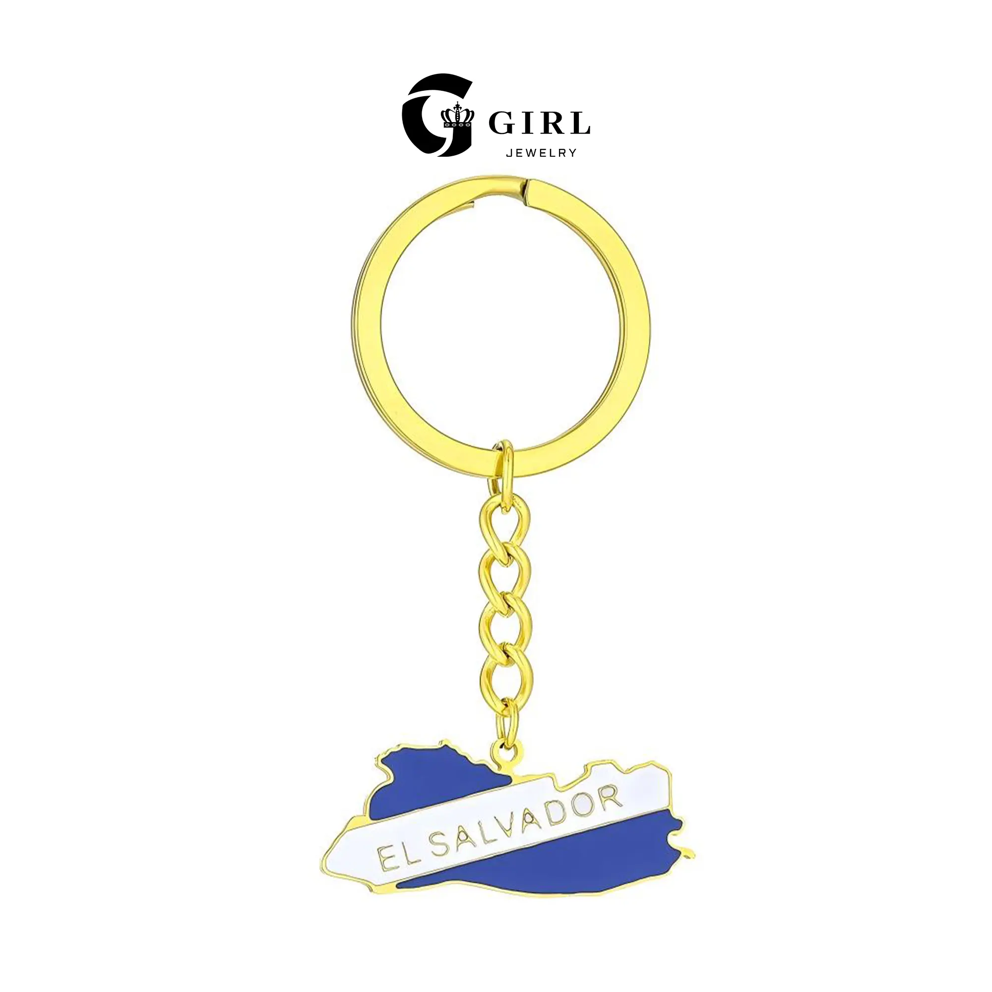 E-El Salvador-Keychain