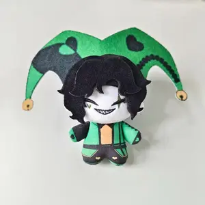 The Freak Circus Figure Ornament Pierrot Harlequin Anime Figure Decorations Plush Pendants Party Favors Room Decor