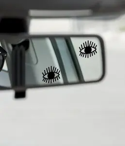 2X Evil Eye Easter Egg Decal