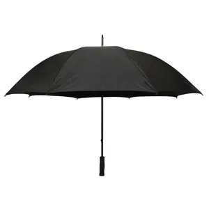NEW 5 ft. Golf Umbrella in All Black - Compact, Durable, Wind-Resistant Design FIRM GRIP