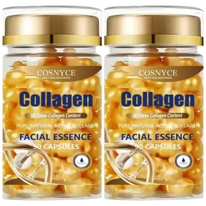 Collagen Essence Capsules, Hydration Collagen, 2pcs, 90pcs, Unisex, Collagen Plumping, Smooth & Glossy Skin, Gentle & Fresh, Daily Moisturizing, Brightening, Nourishing Care