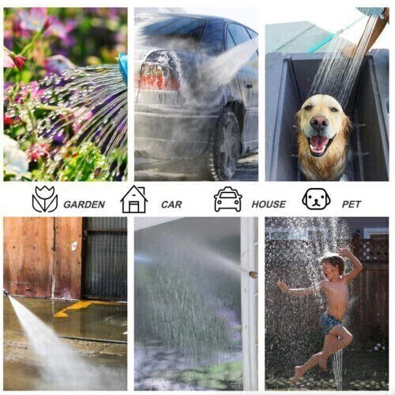 100FT 4X Stronger Deluxe Heavy Duty Expandable Flexible Garden Water Hose for Gardening & Outdoor Use Strong Construction Versatile