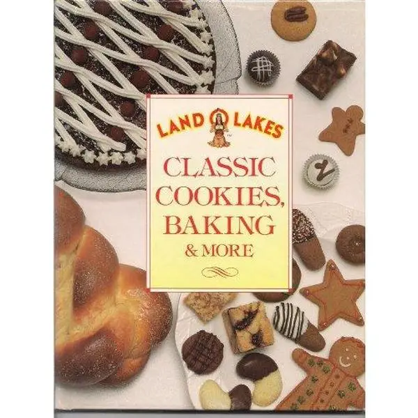 Used Land O Lakes Classic Cookies, Baking & More Book - Soft Covers, 1.2lb, Like New for Bakers, 1.2 Pounds