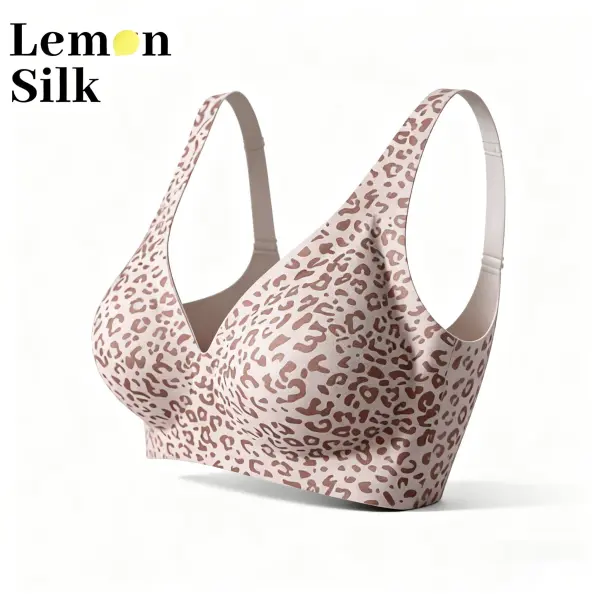 LemonSilk Push Up Bra for Women Jelly Wireless Bra Full Coverage Seamless Comfortable Soft Supportive No Underwire T-Shirt Bras Plus Size Summervibes