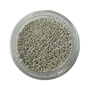 Fantasy Nails Silver Nail Art Beads Decorations