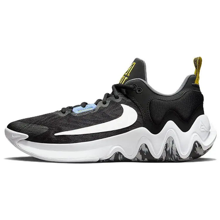 Nike Giannis Immortality 2 Black University Blue' Stylish Comfortable Low Top Basketball Shoes Unisex DM0825-001