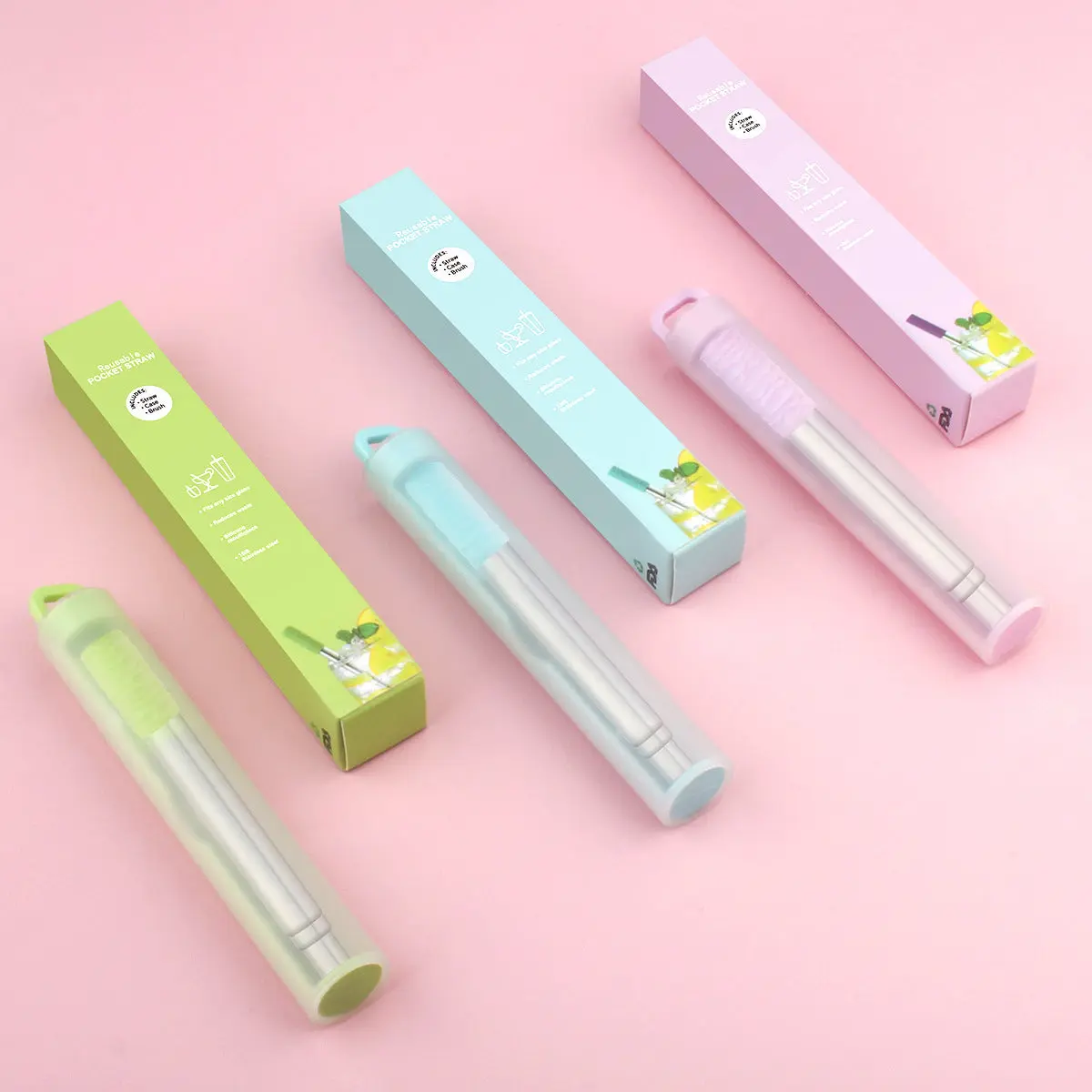 Eco-Friendly Pocket Straw